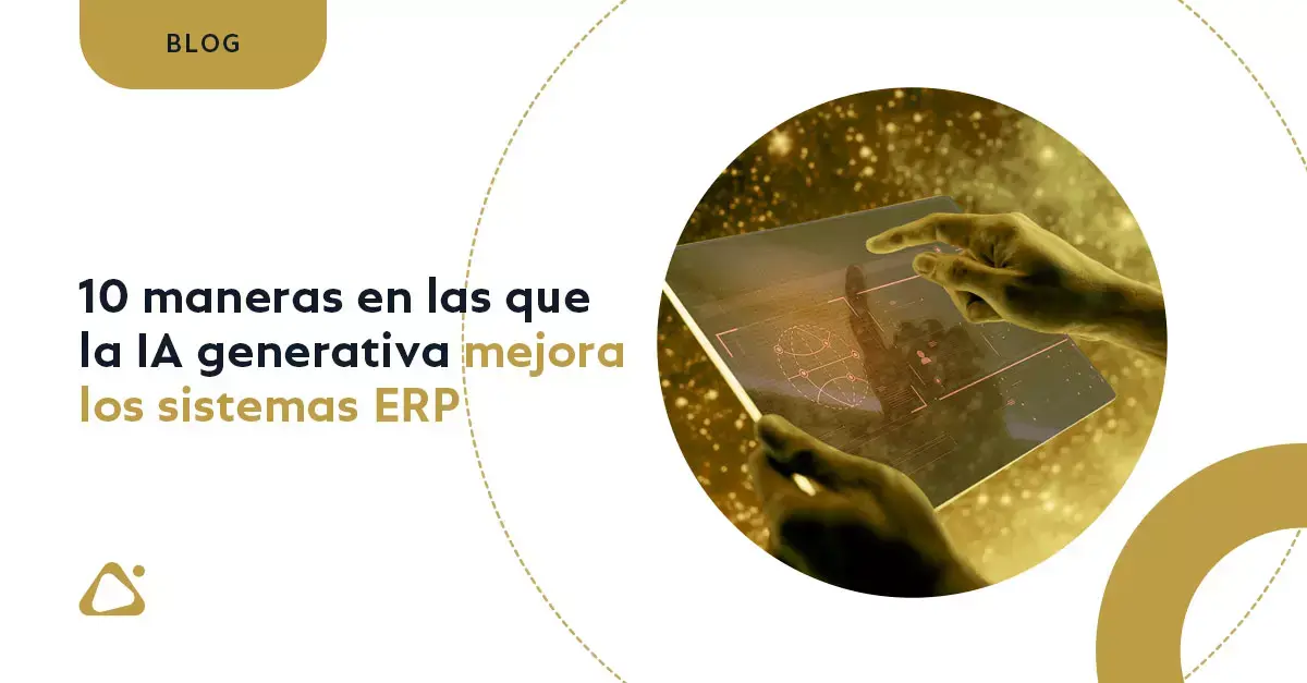 10 maneras en las que la IA generativa mejora los sistemas ERP | COSMO ...