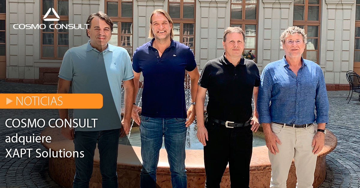 COSMO CONSULT adquiere XAPT Solutions | COSMO CONSULT