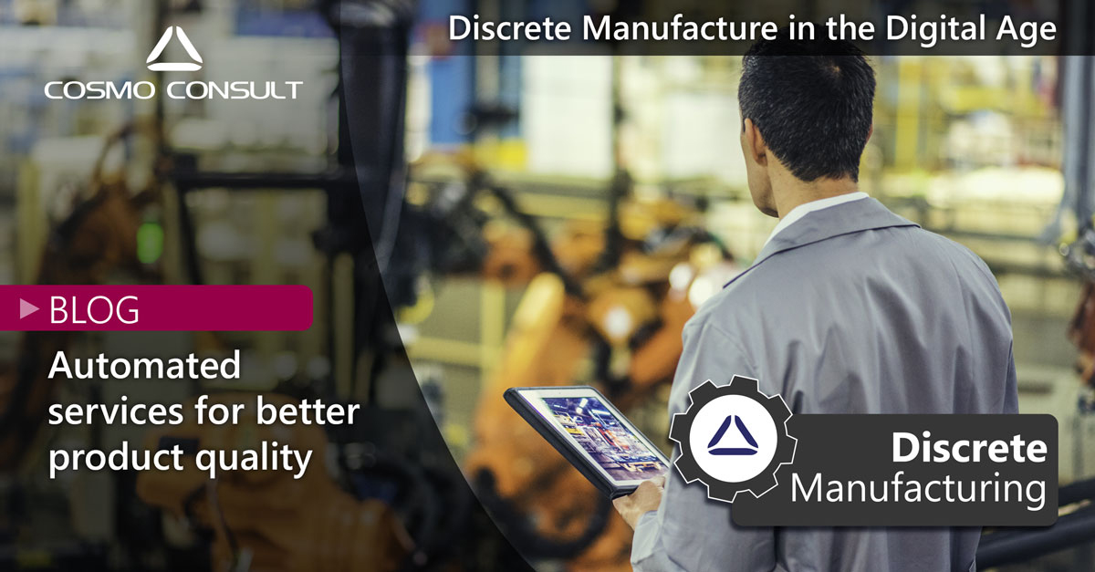 Automated services for better product quality | COSMO CONSULT
