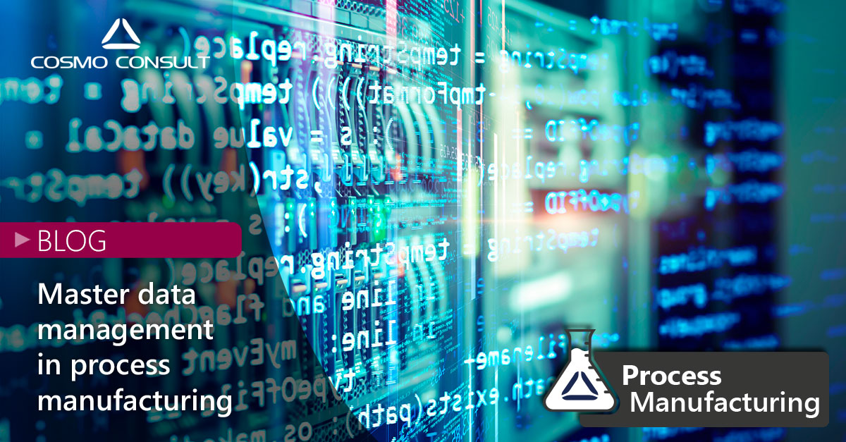 Success Through Reliable Master Data | COSMO CONSULT